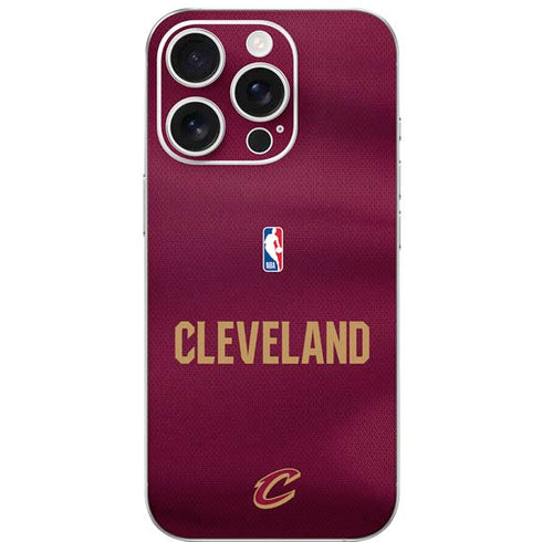 NBA Cleveland Cavaliers Jersey iPhone 16 Pro Skin